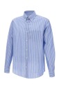 chemise-bleue-a-rayures-en-popeline-de-coton