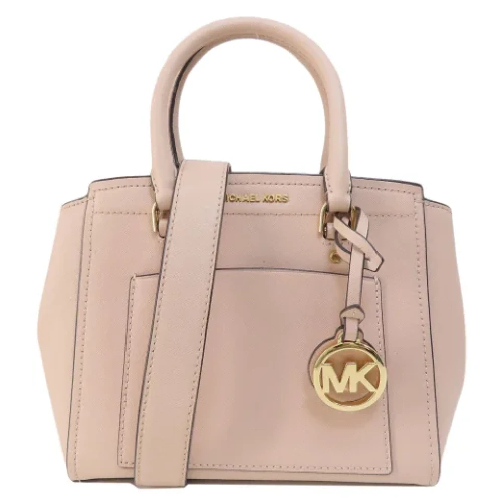 Michael Kors Pre-owned Leather handbags Pink Dames