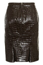 jupe-en-cuir-a-imprime-crocodile