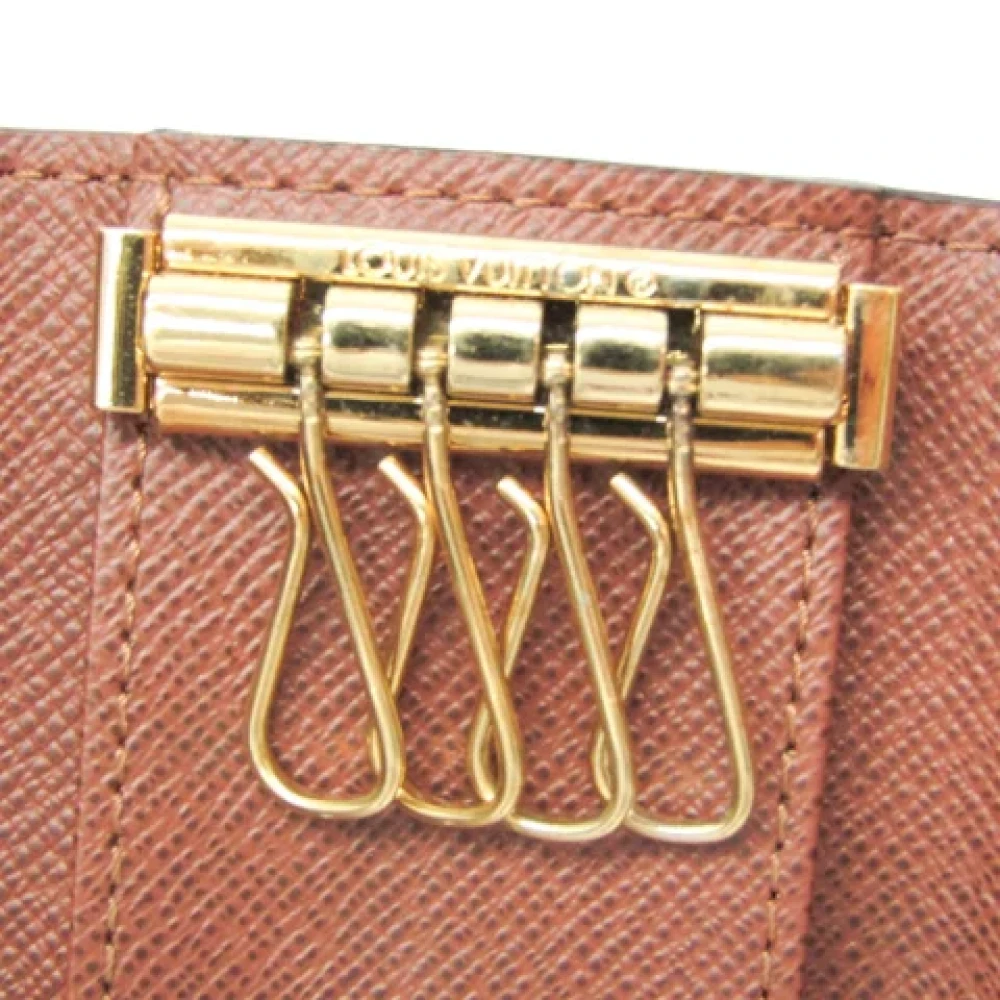 Louis Vuitton Vintage Pre-owned Canvas key-holders Brown Dames