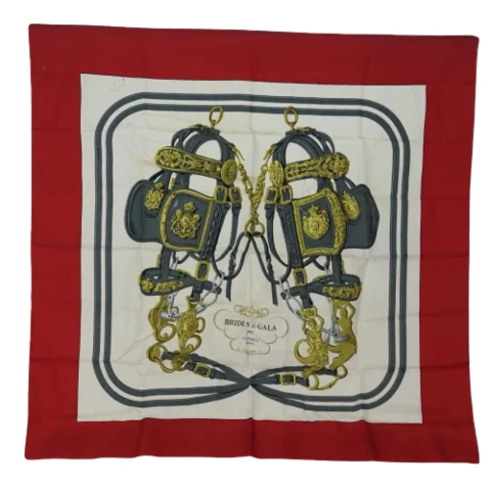 Hermès Vintage Pre-owned Silk scarves Pink Dames
