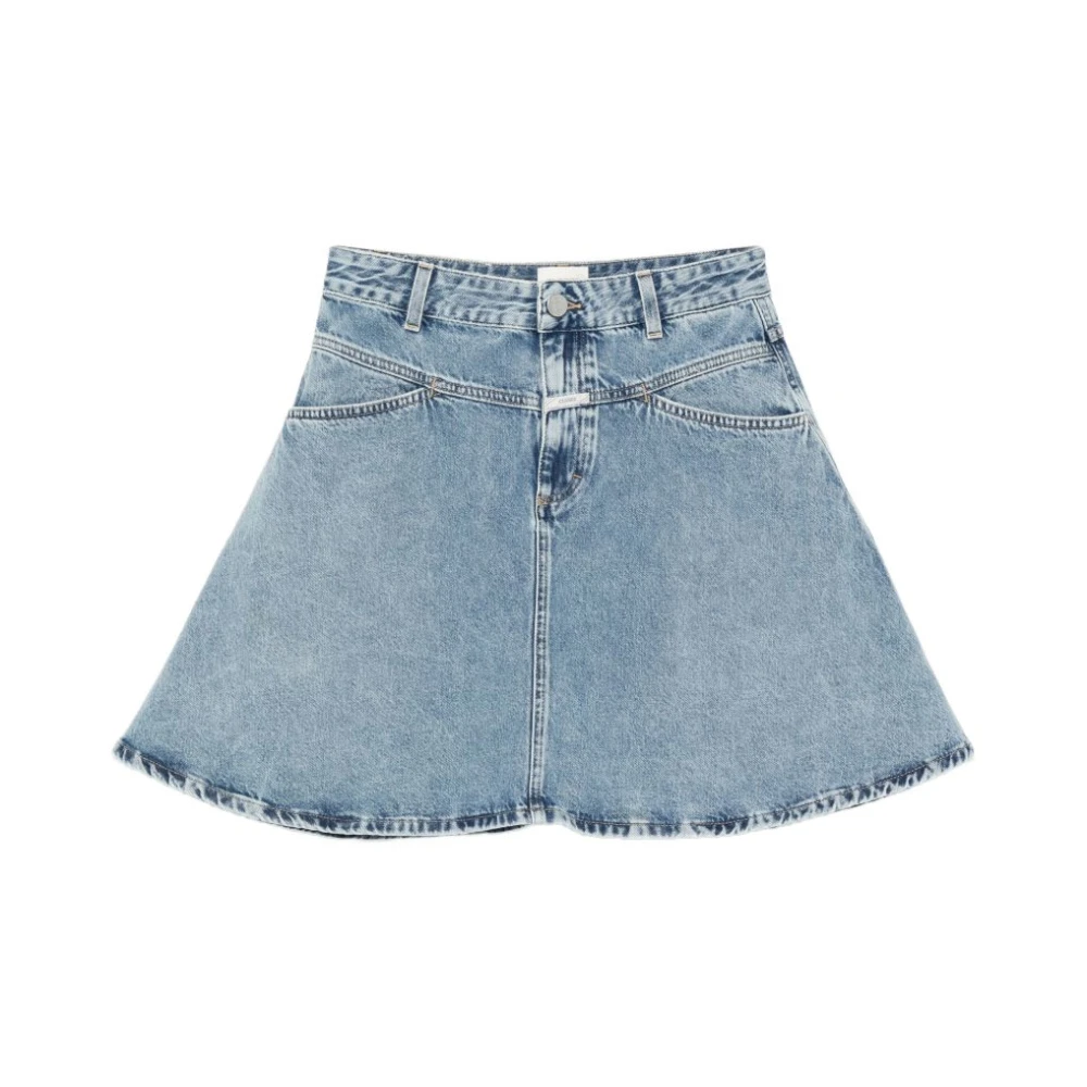 Closed Women's Blue Denim Skirts, W28, A-Line Denim Skirt