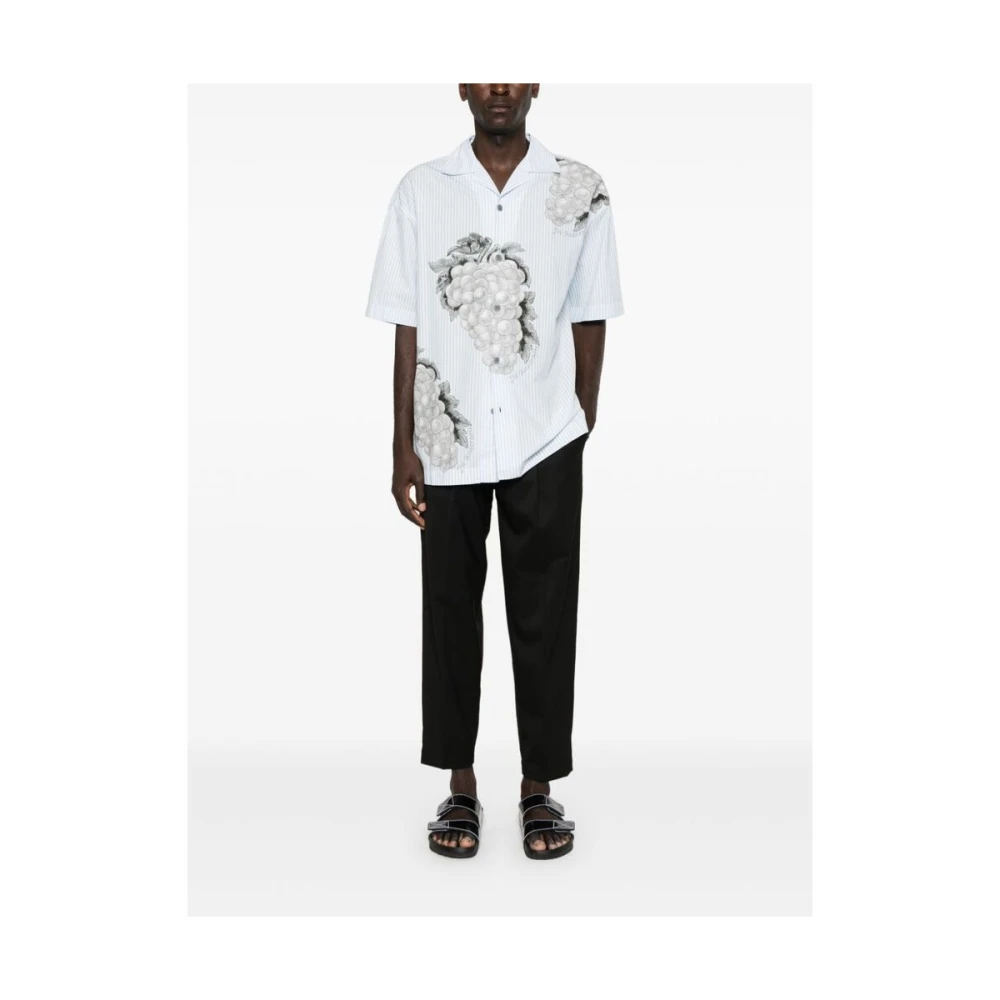 Briglia Zwarte Wolmix Tapered Leg Broek Black Heren