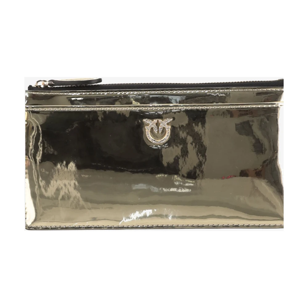 pinko Stijlvolle Denim Jack Beige Dames