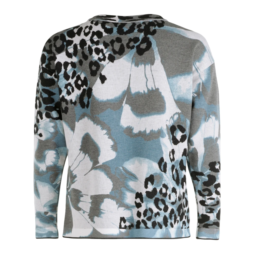 Betty Barclay Dierenprint Fijngebreide Trui Multicolor Dames