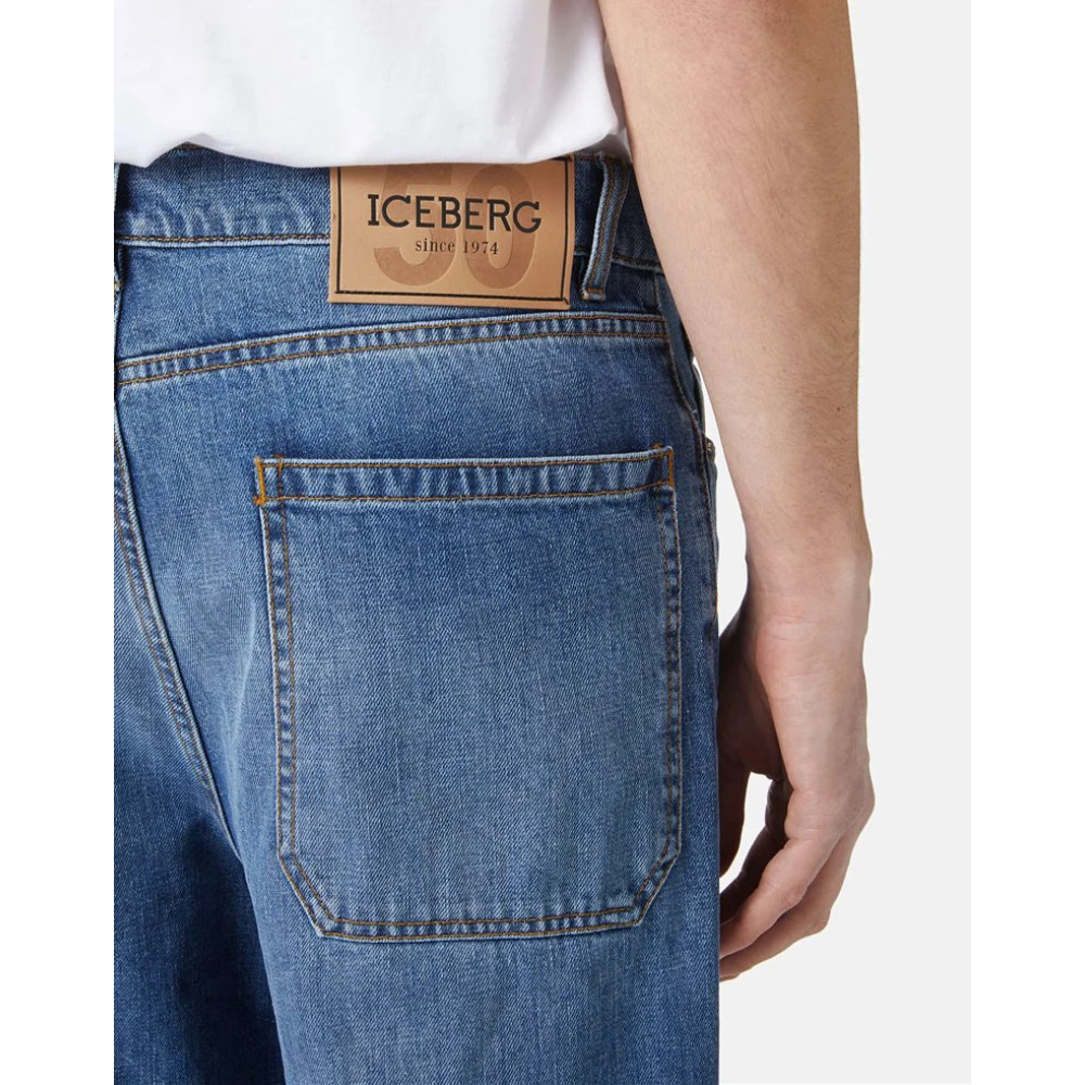Iceberg Spijkerbroek uit de 50e jubileumcollectie Blue Heren