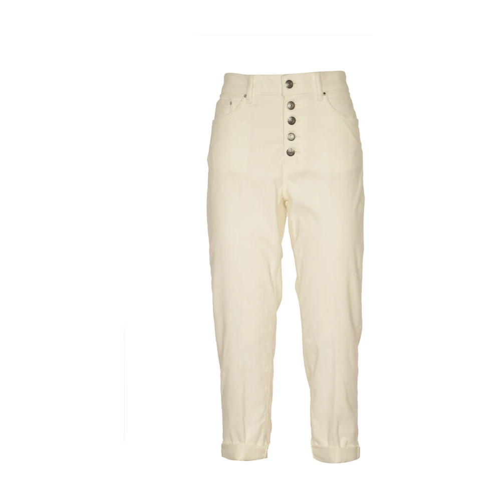 Dondup - Pantalones Koons - Trousers - Mujer - Beige - W24