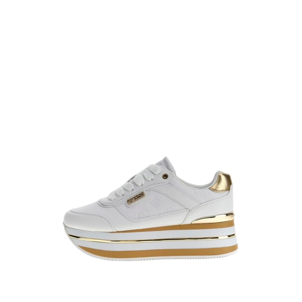 Guess Women's White Trainers - Sneakers - 6 Uk - Shoes