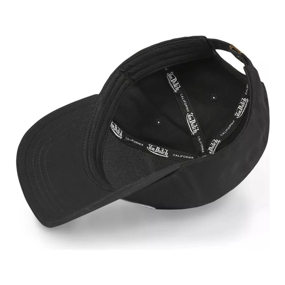 Von Dutch Klassieke Logo Zwarte Pet Black Heren