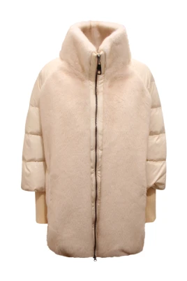Giubbotto Eco-Fur Down Padded Jacket