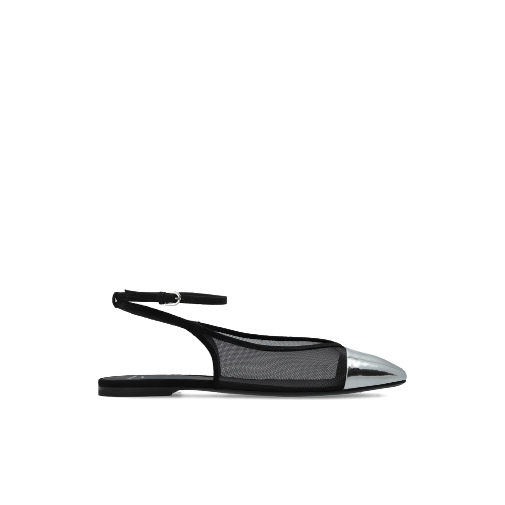 Emporio Armani Mujer Negro Zapatos, Talla: 38 Eu