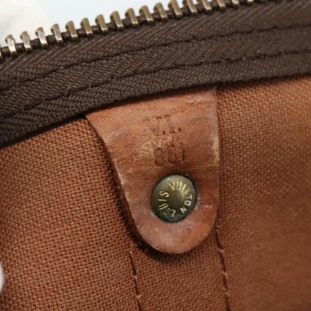 Louis Vuitton Vintage Pre-owned Canvas travel-bags Brown Dames