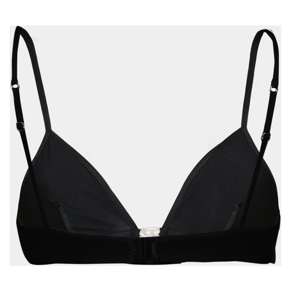 Diesel Louna-DNM Zwarte Beha Lente-Zomer 2025 Black Dames
