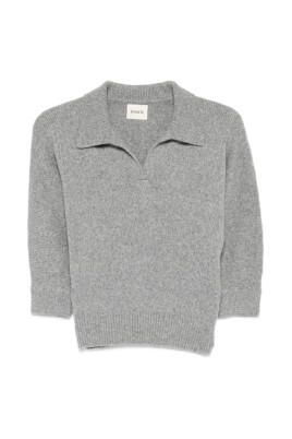 grey-polo-neck-cashmere-t-shirt