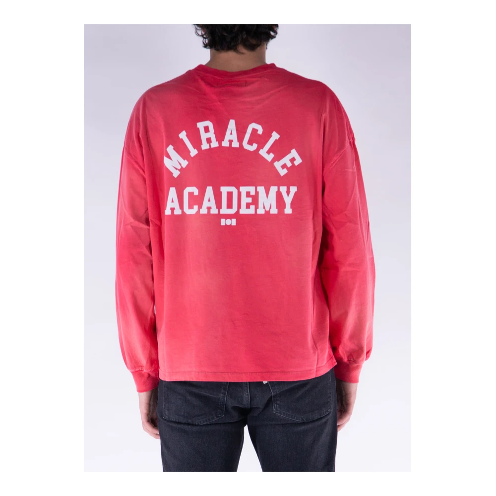 Nahmias Miracle Academy Longsleeve Shirt Red Heren