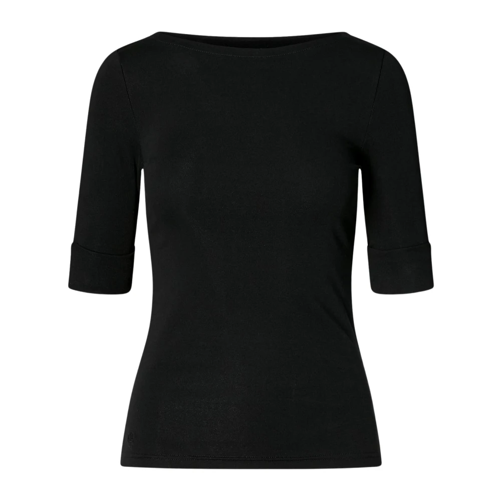 Ralph Lauren Donna Nero Maglie, M, New,