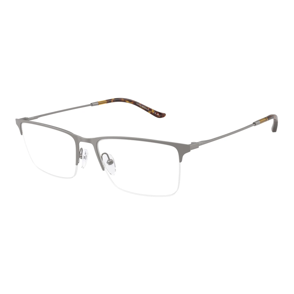Emporio Armani Men's Gray Glasses,, Stylish Eyeglasses Ea1171 In Black Medium