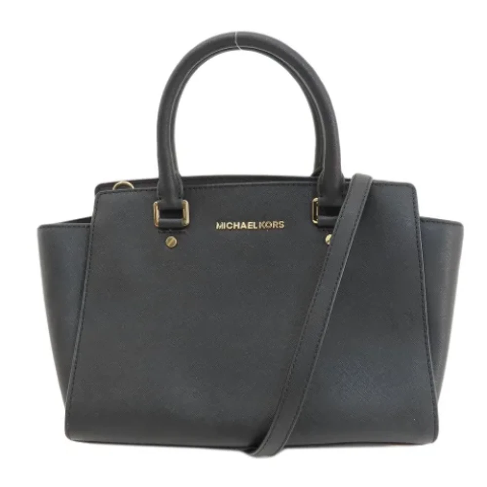 Michael Kors Pre-owned Leather handbags Black Dames