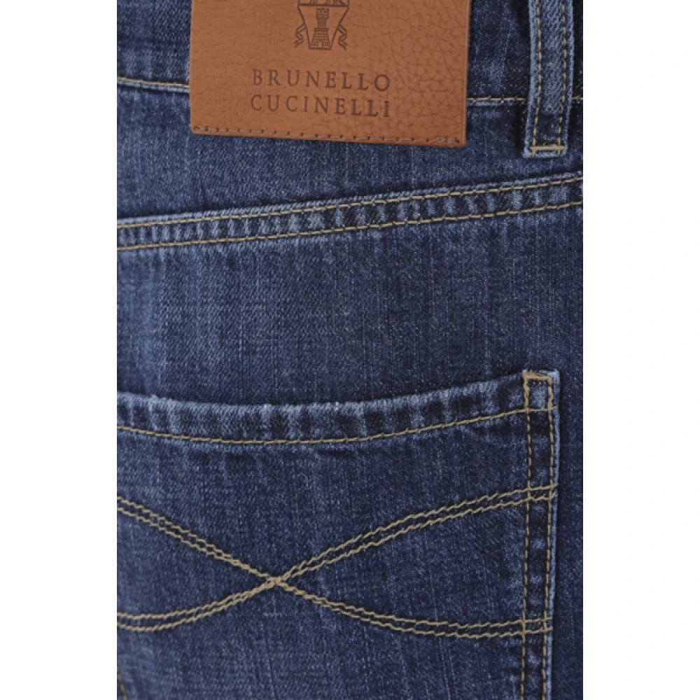 BRUNELLO CUCINELLI Jeans Blue Heren