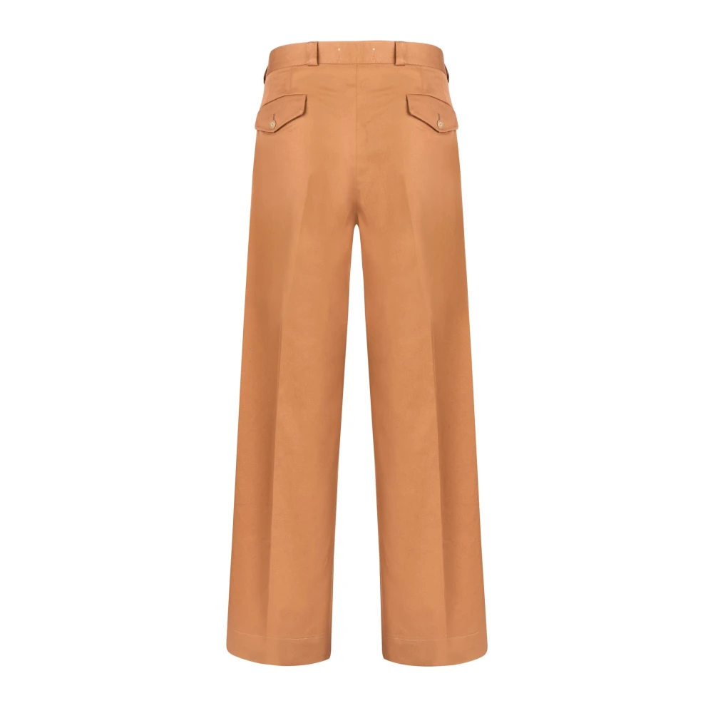 Laneus Wide Trousers Brown Dames