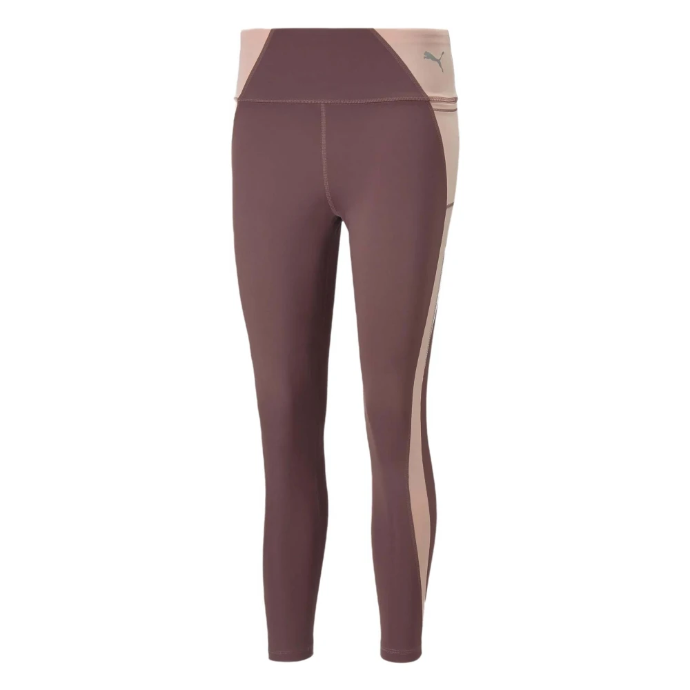 Puma Evostripe High-Waist 7/8 Tights Leggings Brown, Dam