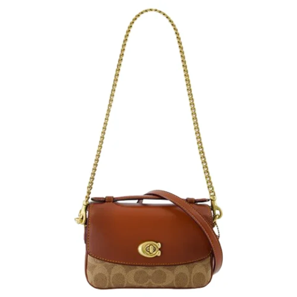 Coach Leather shoulder-bags Brown Dames