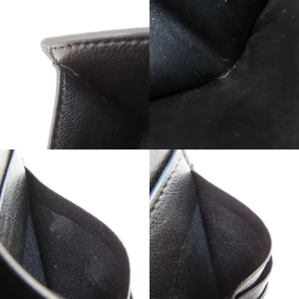 Balenciaga Vintage Pre-owned Leather wallets Black Dames