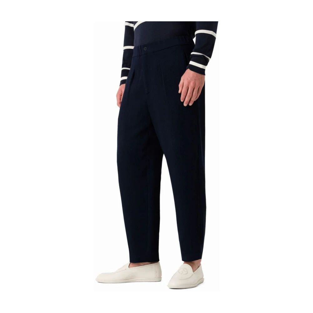 Giorgio Armani Chinos Black Heren