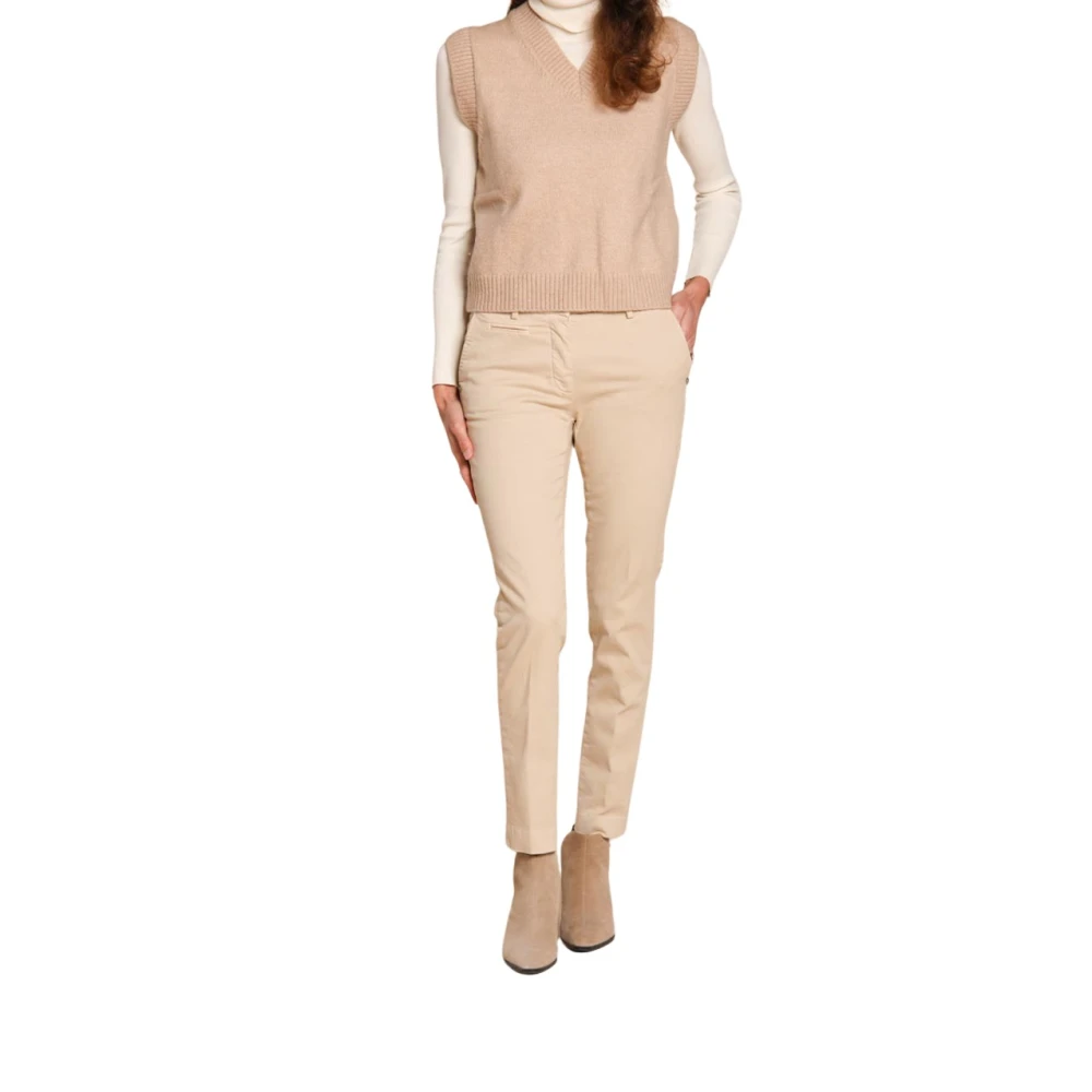 Mason's Donna Beige Pantaloni, S, New,