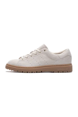 Vit Freizeit Sneakers Klassisk Stil