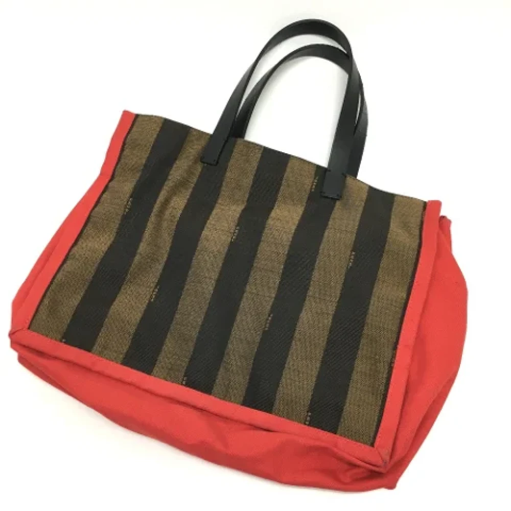 Fendi Vintage Pre-owned Fabric fendi-bags Brown Dames