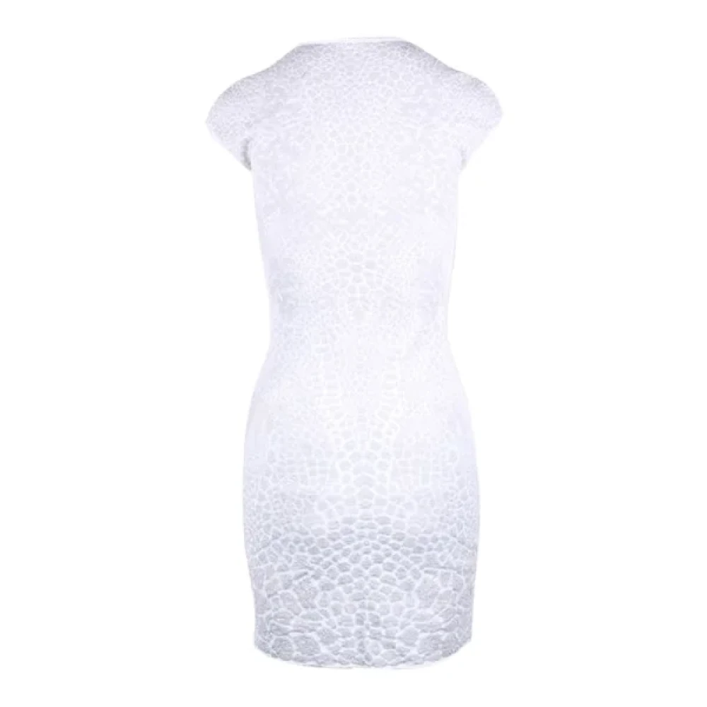 Alexander McQueen Pre-owned Fabric dresses White Dames