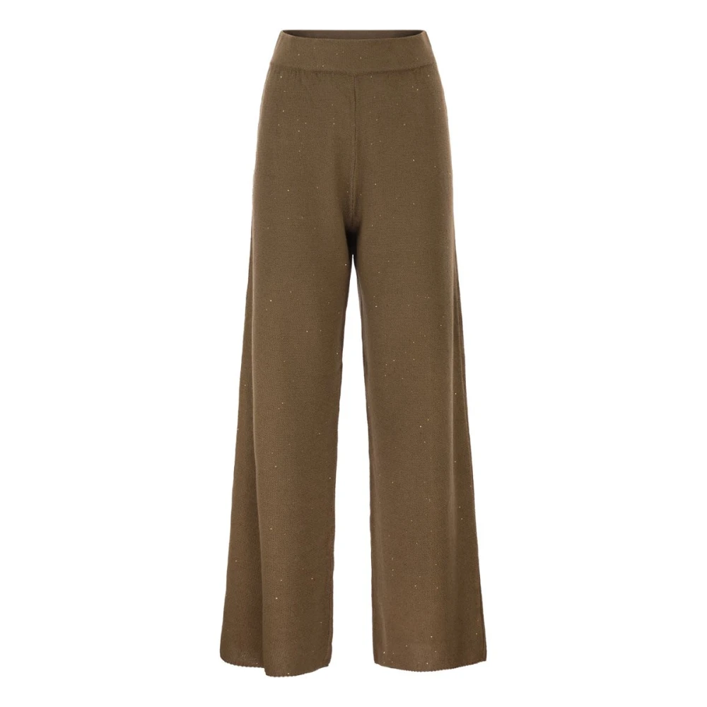 Fabiana Filippi Mujer Marrón Pantalones, Talla: S