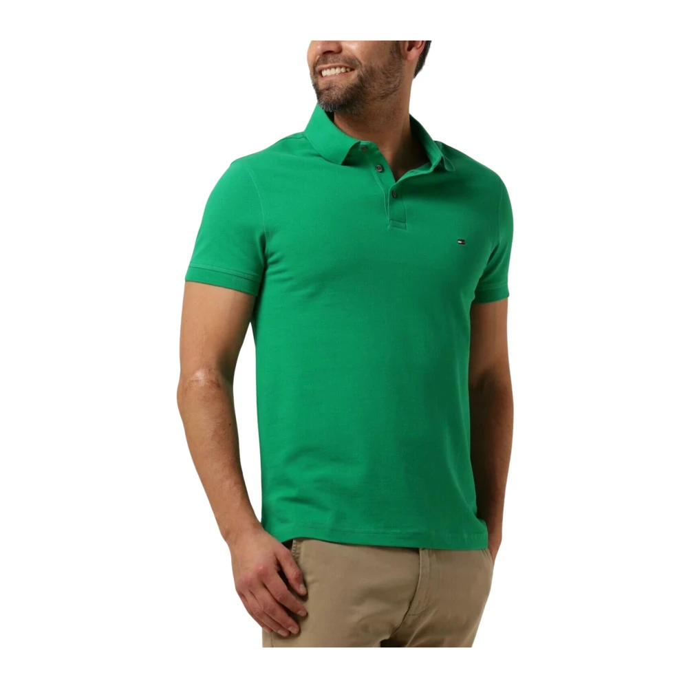 Tommy Hilfiger 1985 Slim Polo T-shirts Green Heren