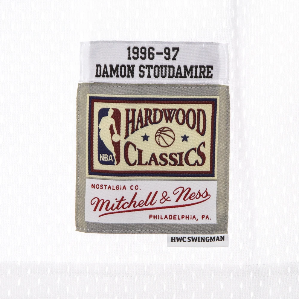 Mitchell & Ness NBA Swingman Jersey Hardwood Classics White Heren