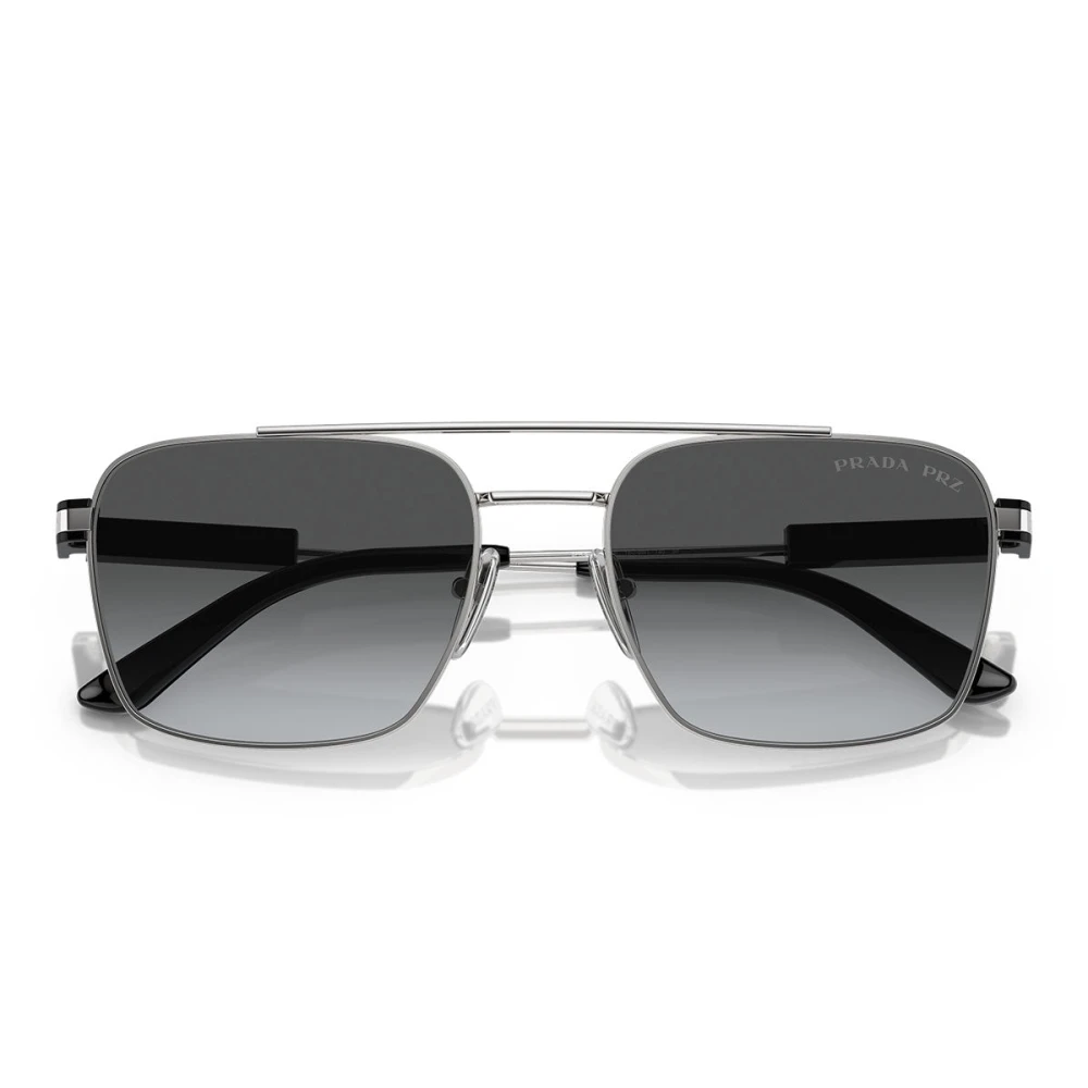 Prada Gray Sunglasses, Unisex, 56 Mm, Pr67zs Sunglasses