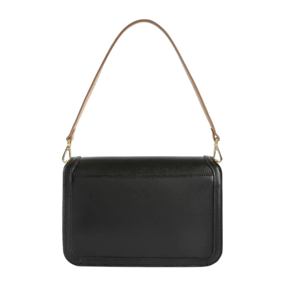 Alviero Martini 1a Classe Zwarte Frame Tas met Schouderband Black Dames