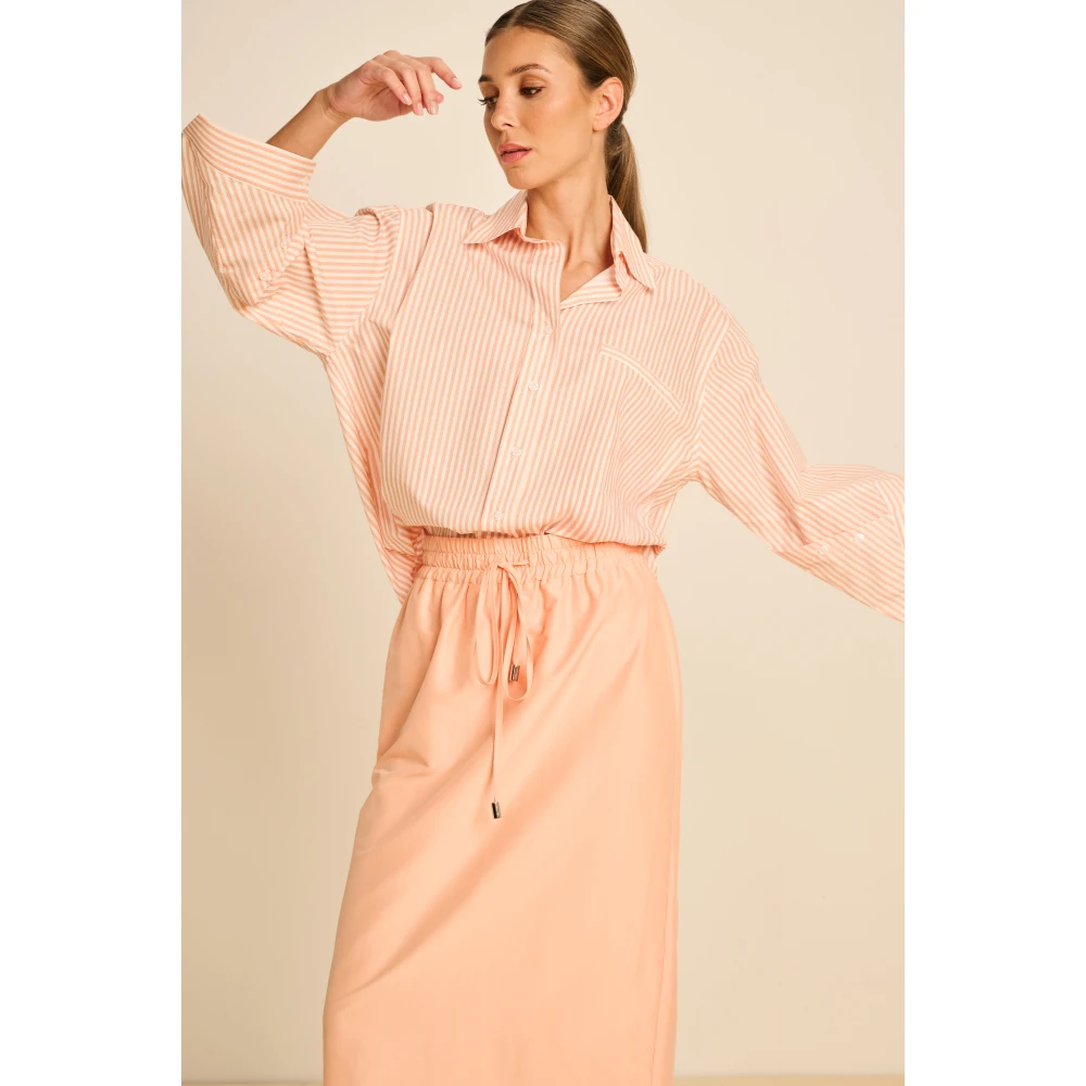 March23 Alice Blouse Orange Dames