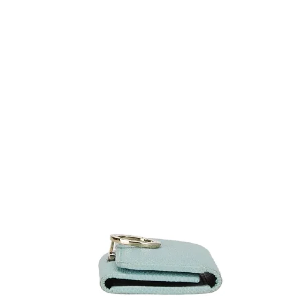 Bvlgari Vintage Pre-owned Leather home-office Green Dames