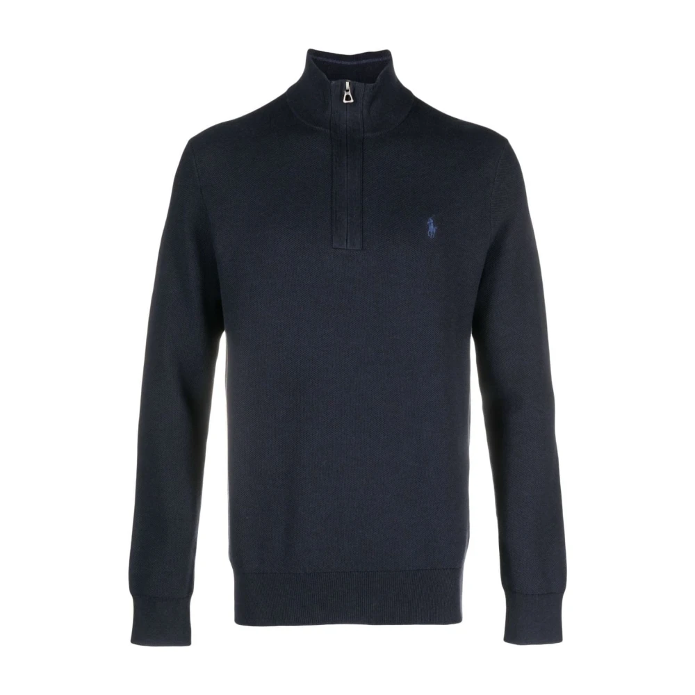 Polo Ralph Lauren Blauwe Katoenen Trui met Lange Mouwen Blue Heren