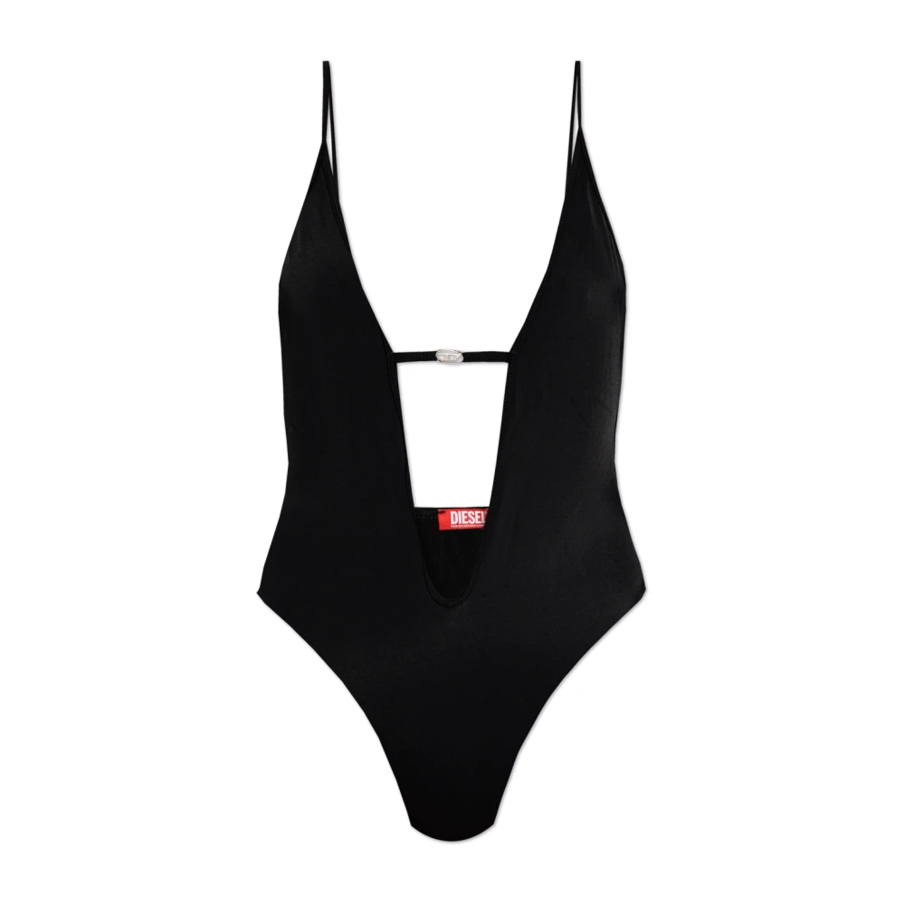Diesel Women's Black One-Piece Swimsuit Daisy-Dnm - Swimsuits - M - Swimwear