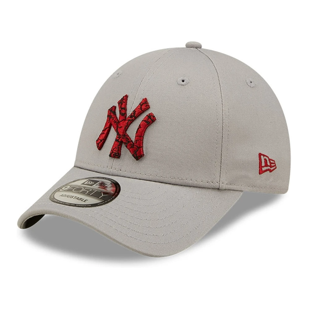 New Era Grå Yankees Marmor Infill Keps Gray, Herr