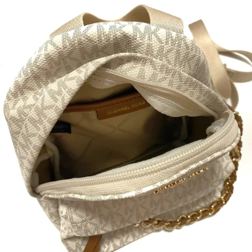 Michael Kors Pre-owned Canvas backpacks Brown Dames