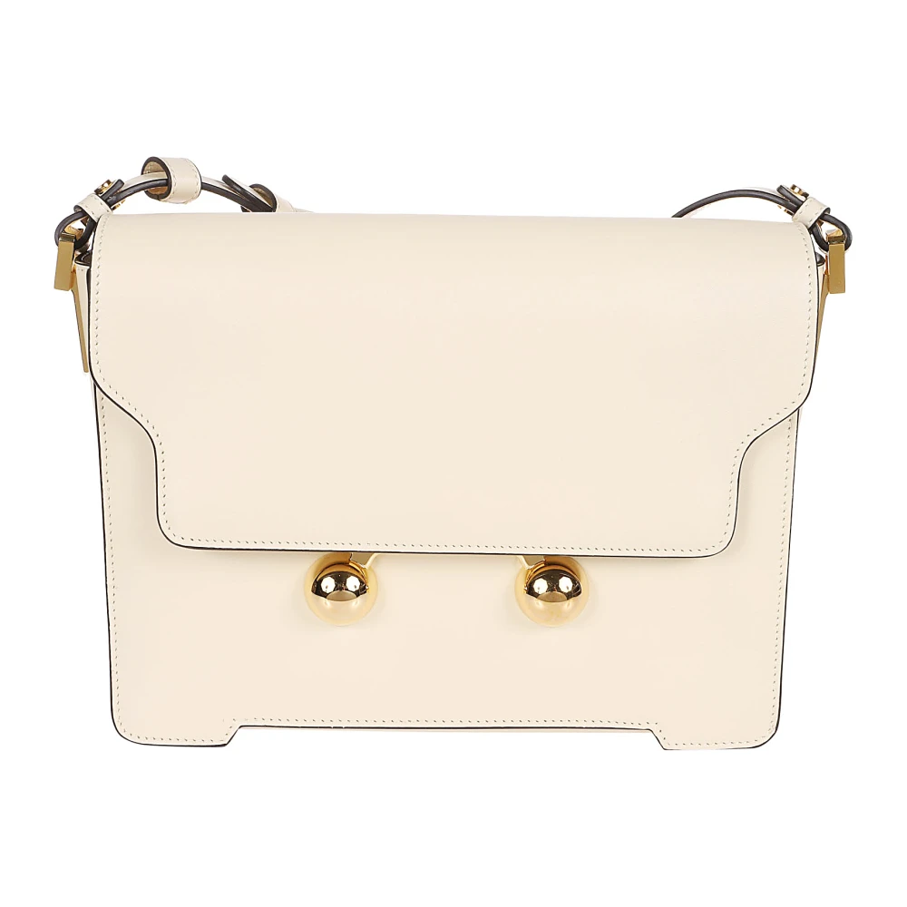 Marni Stijlvolle Middelgrote Tas White Dames