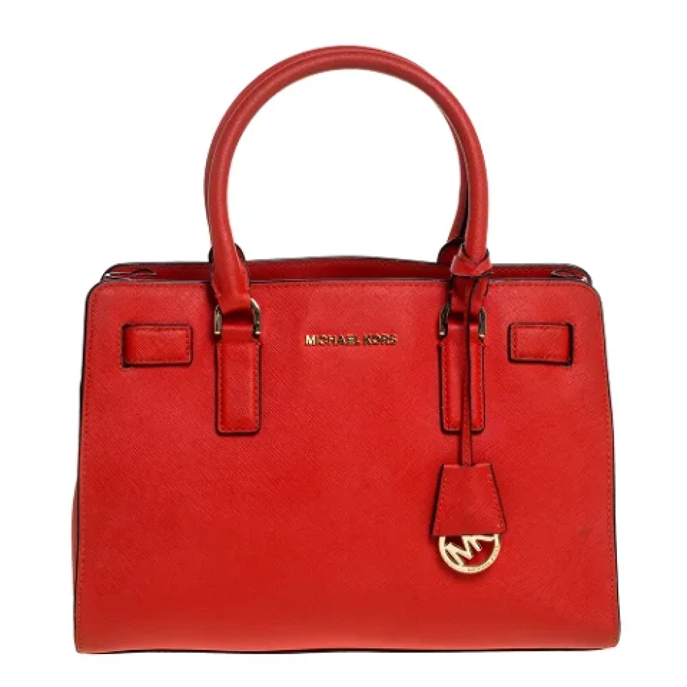 Pre-owned Rodt skinn Michael Kors Tote