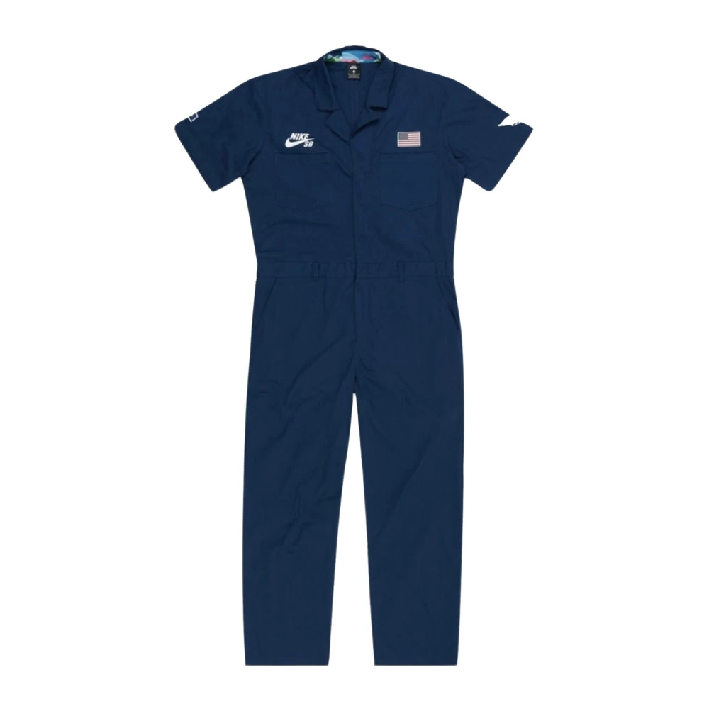 Nike Beperkte Editie Skate Coveralls Blauw Blue Heren