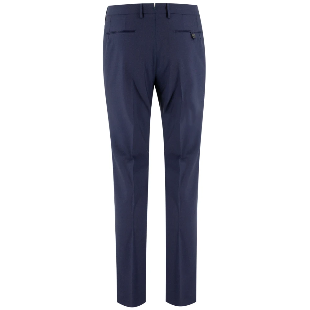 Berwich Slim Fit Herenbroek Italië Blue Heren