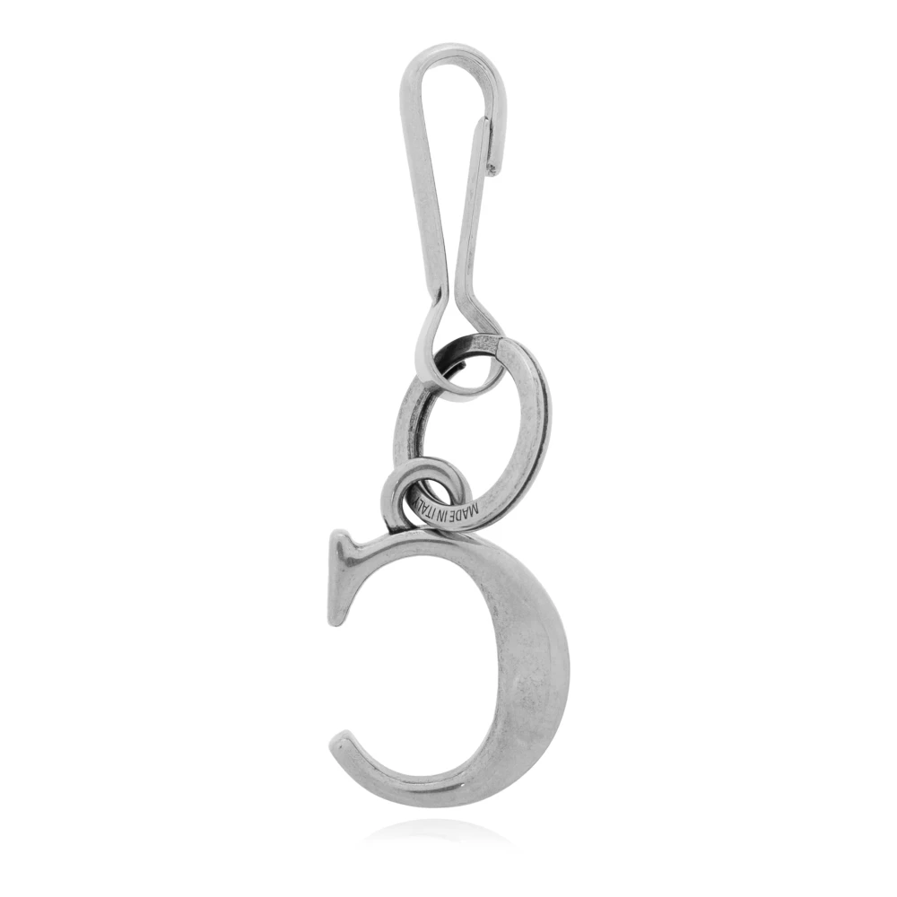 Balenciaga Sleutelhanger met bedel Gray Dames