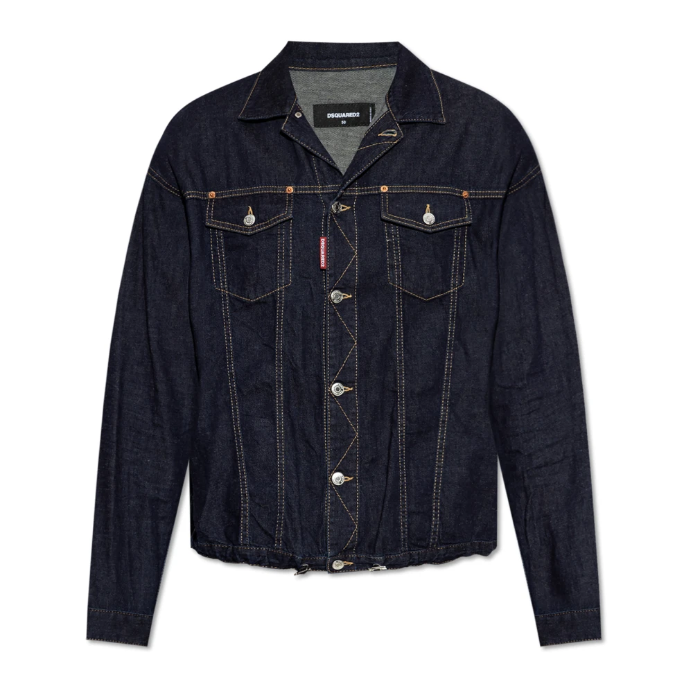 Jackets > Denim Jackets - - Dsquared2 - Modalova
