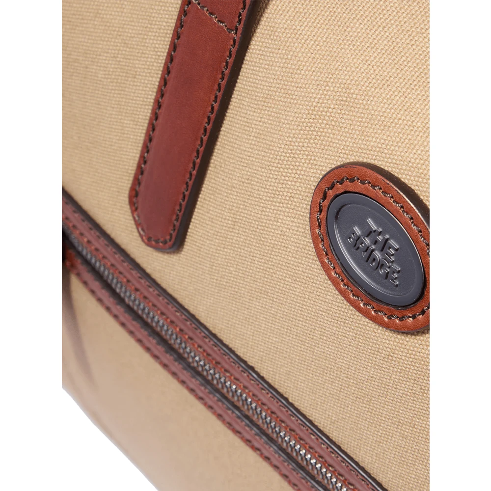 The Bridge Stijlvolle F7 Duffle Tas Brown Dames